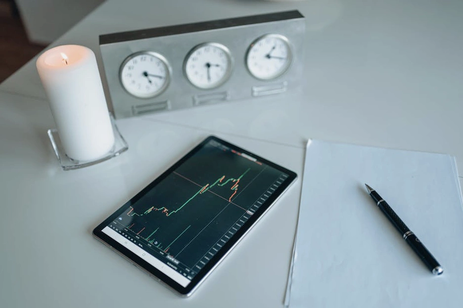 Kişisel finans yönetimi panosunu inceleyen bir kişi